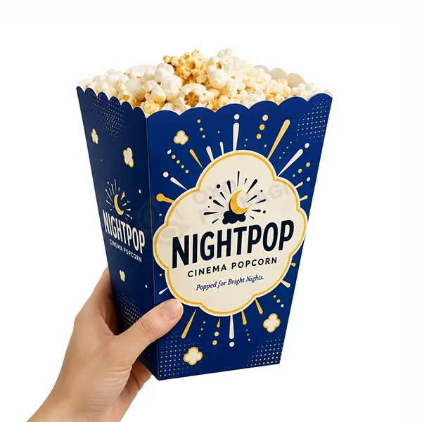 Custom Printed Popcorn Boxes