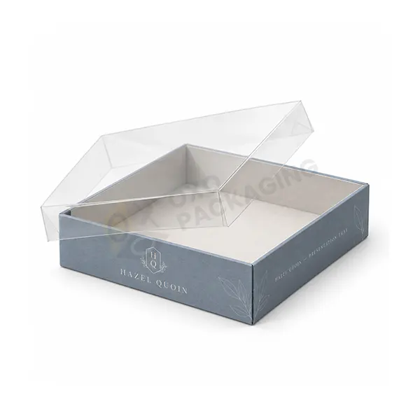 custom printed presentation boxes with clear lids