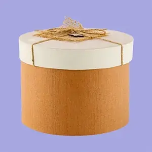 round cardboard gift boxes