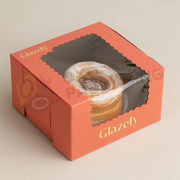 Custom Window Dessert Packaging Boxes
