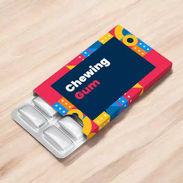 customized gum packaging