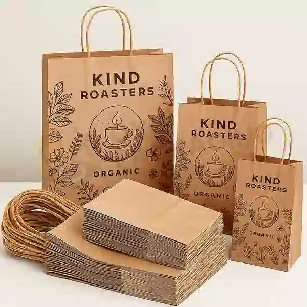 customized kraft bags bulk