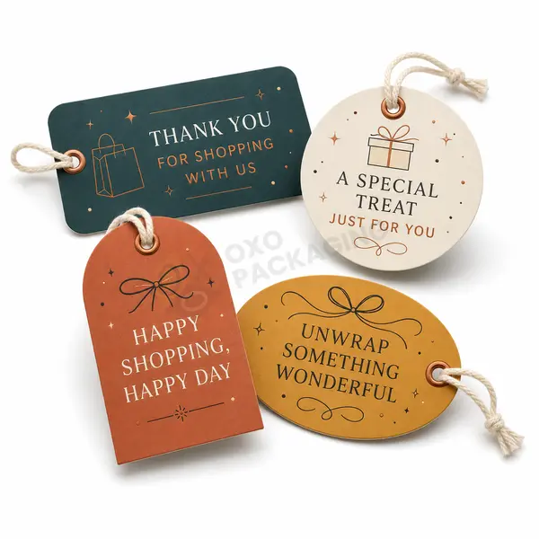 die cut hang tags