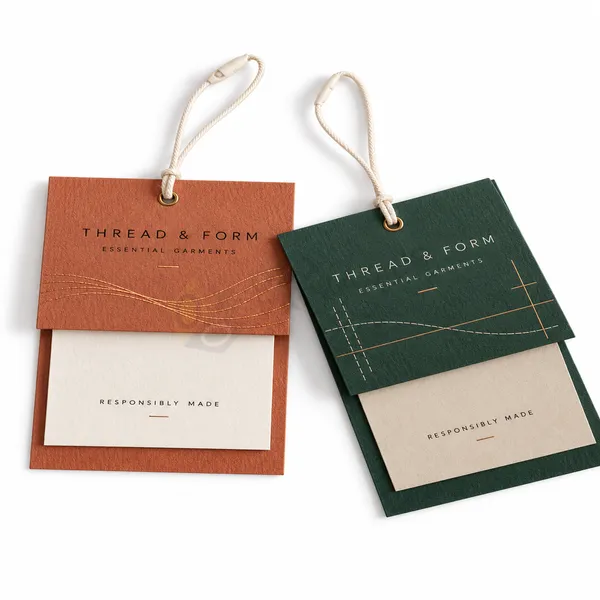 Hang Tags With String