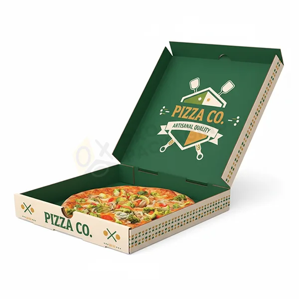 Custom Logo Printed Pizza Boxes