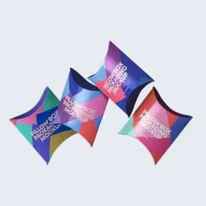 Custom Pillow Packaging Boxes