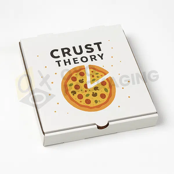 Plain White Pizza Boxes