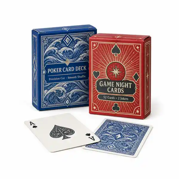 playing card packaging