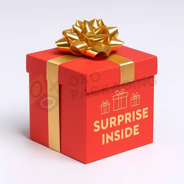 Red Gift Boxes USA