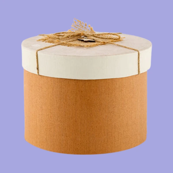 round cardboard gift boxes