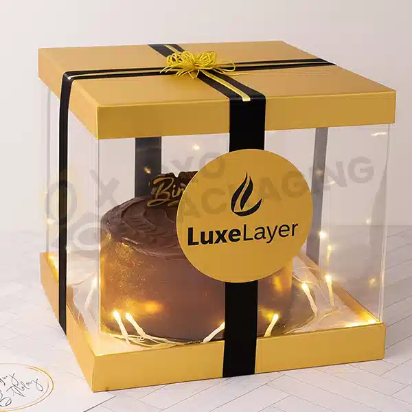 Square Boxes for Cakes Packaging