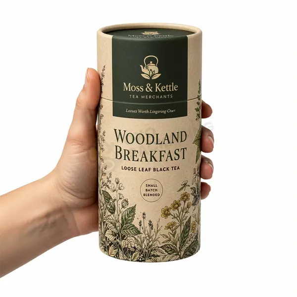 Tea Tube Packaging