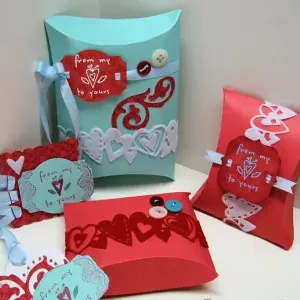 Custom Wedding Gift Pillow Boxes